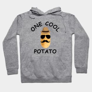 Cool Potato with mustchace Hoodie